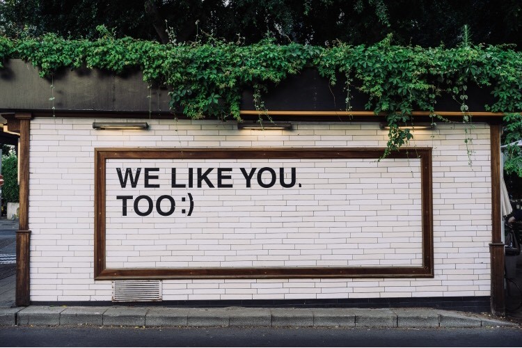 best social media campaigns ever sign we like you too