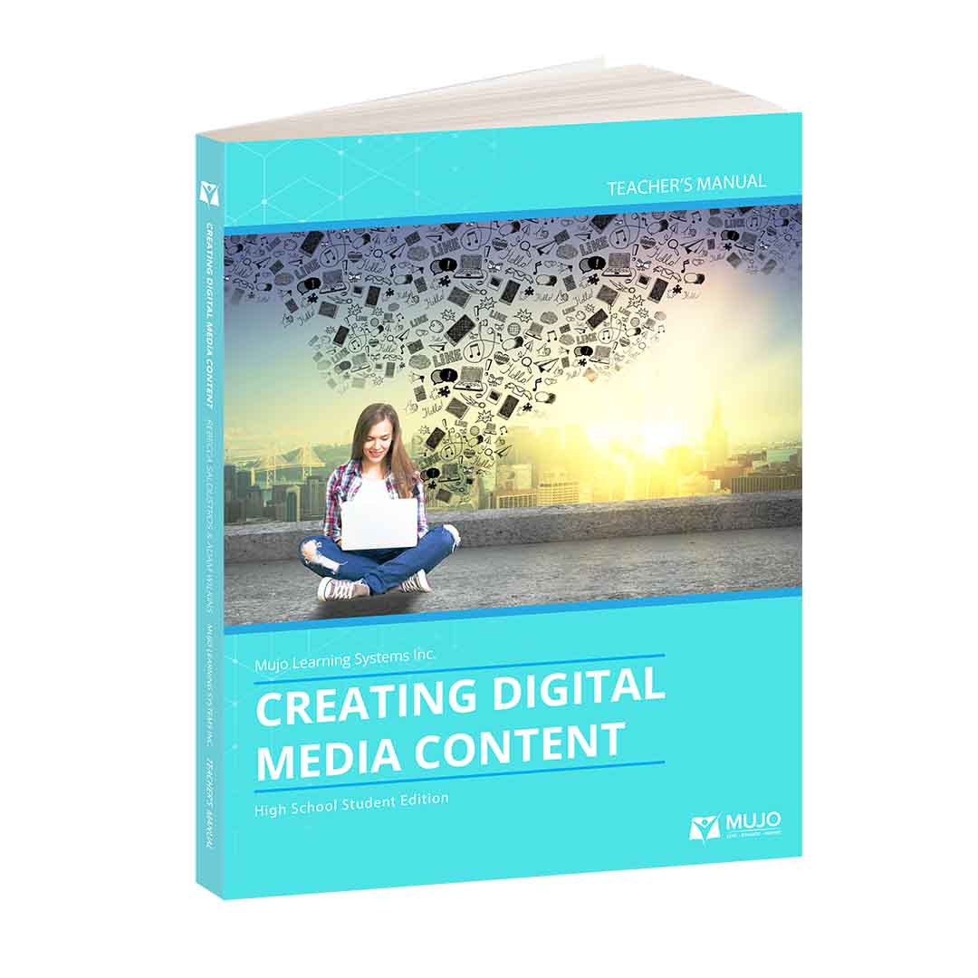 Creating Digital Media Content, High School Teacher's Manual book cover