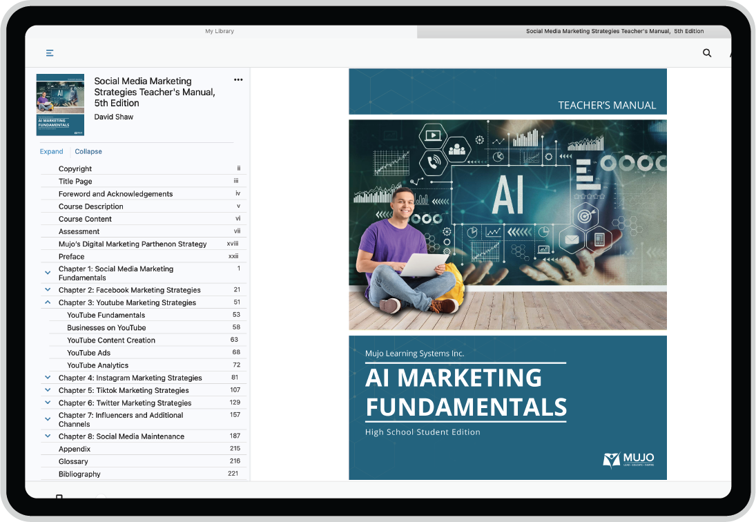 AI Marketing Teacher Resources for high school teachers
