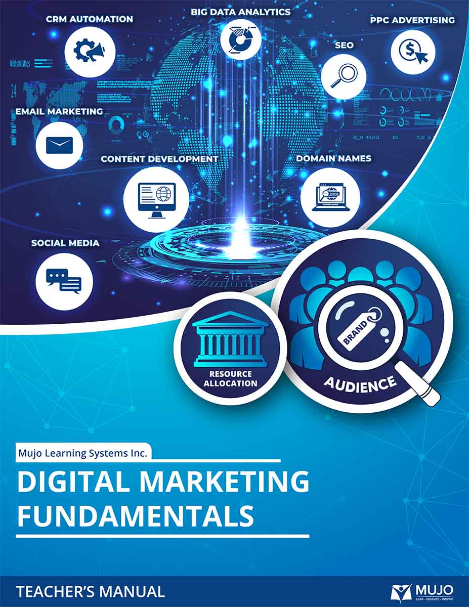 Digital Marketing Fundamentals, Teacher's Manual book cover