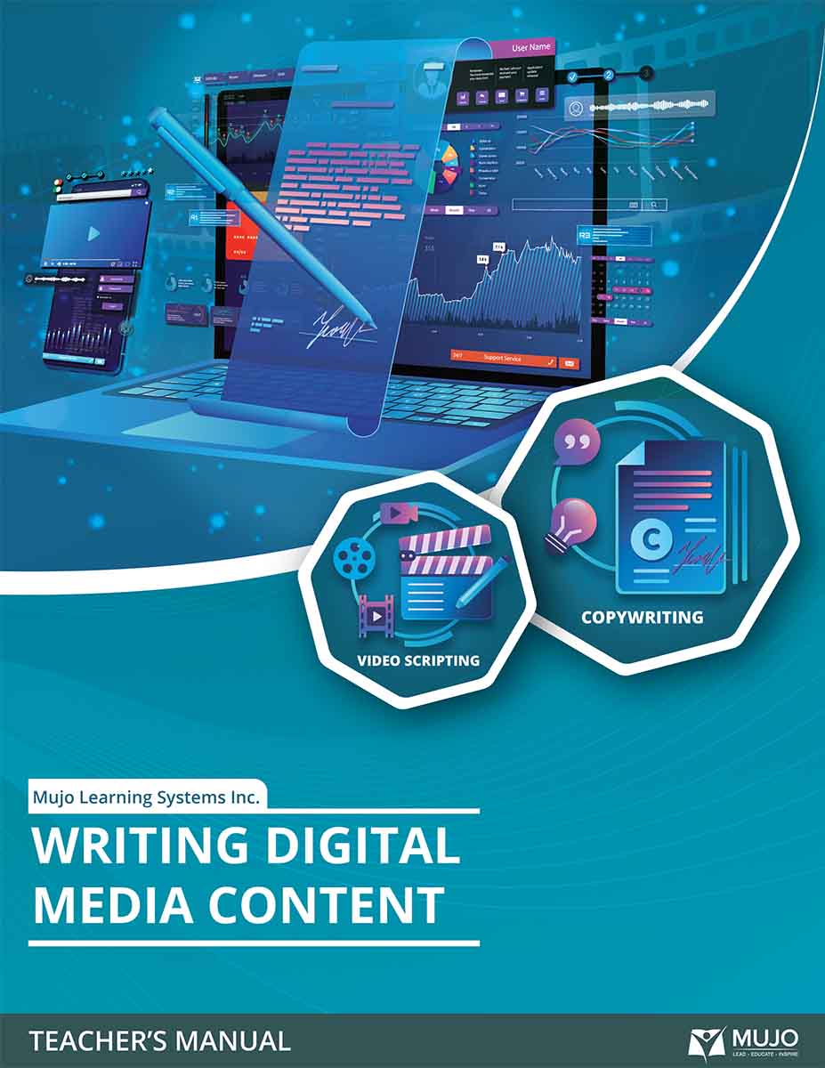 Writing Digital Media Content, Teacher's Manual book cover