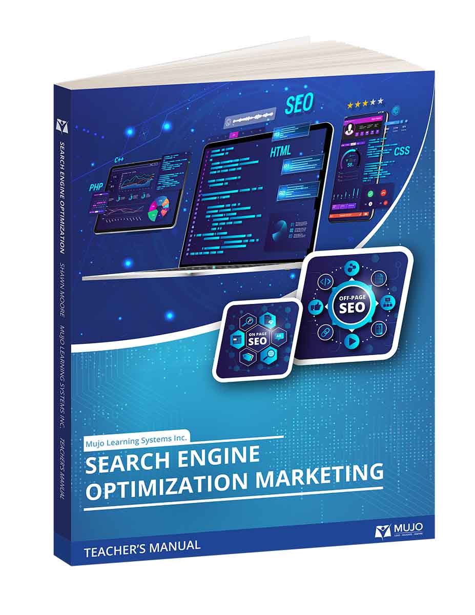 Search Engine Optimization Marketing, Teacher's Manual book cover