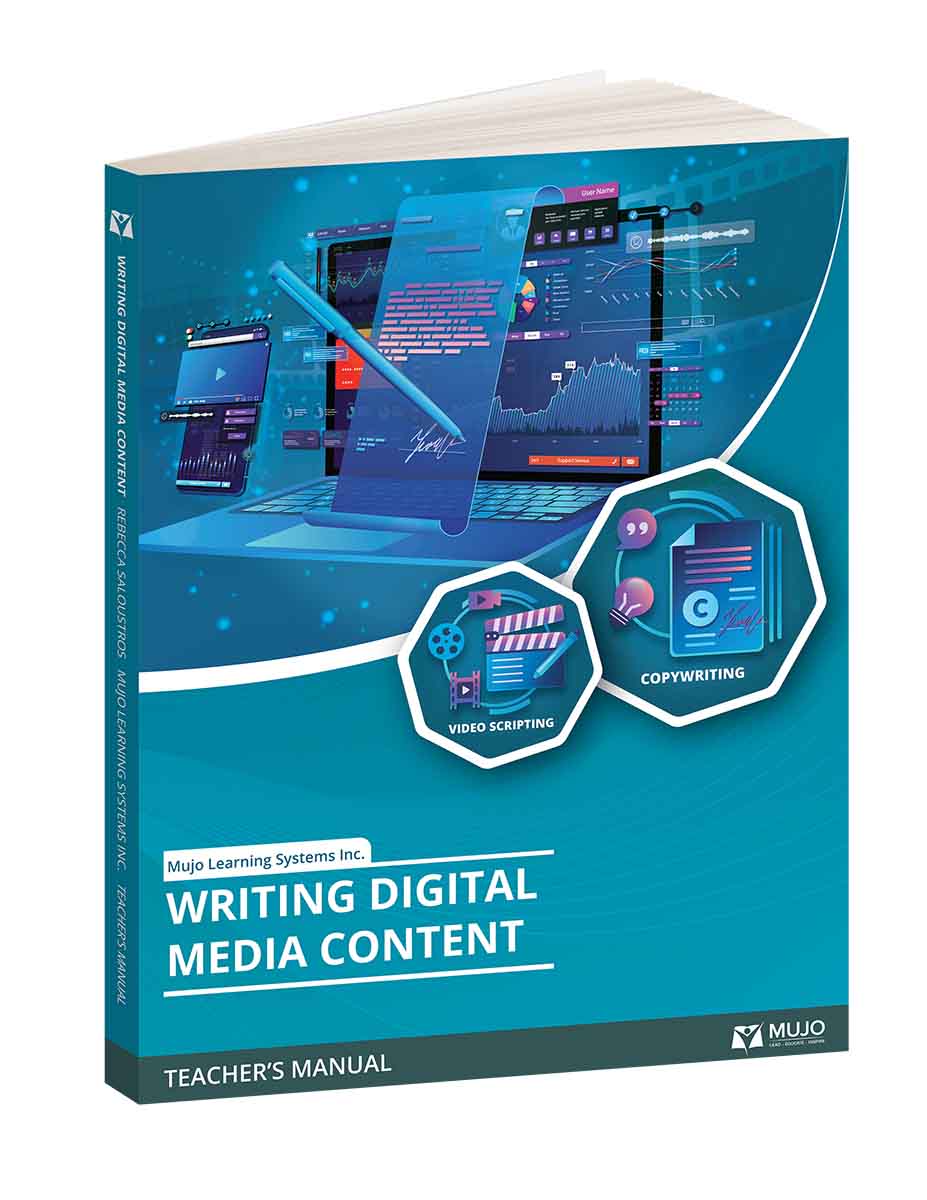 Writing Digital Media Content, Teacher's Manual book cover