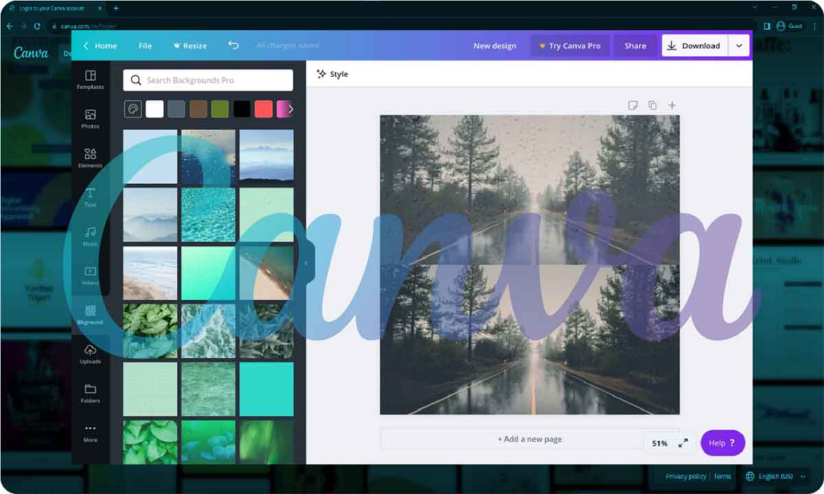 Hands-on projects with Canva