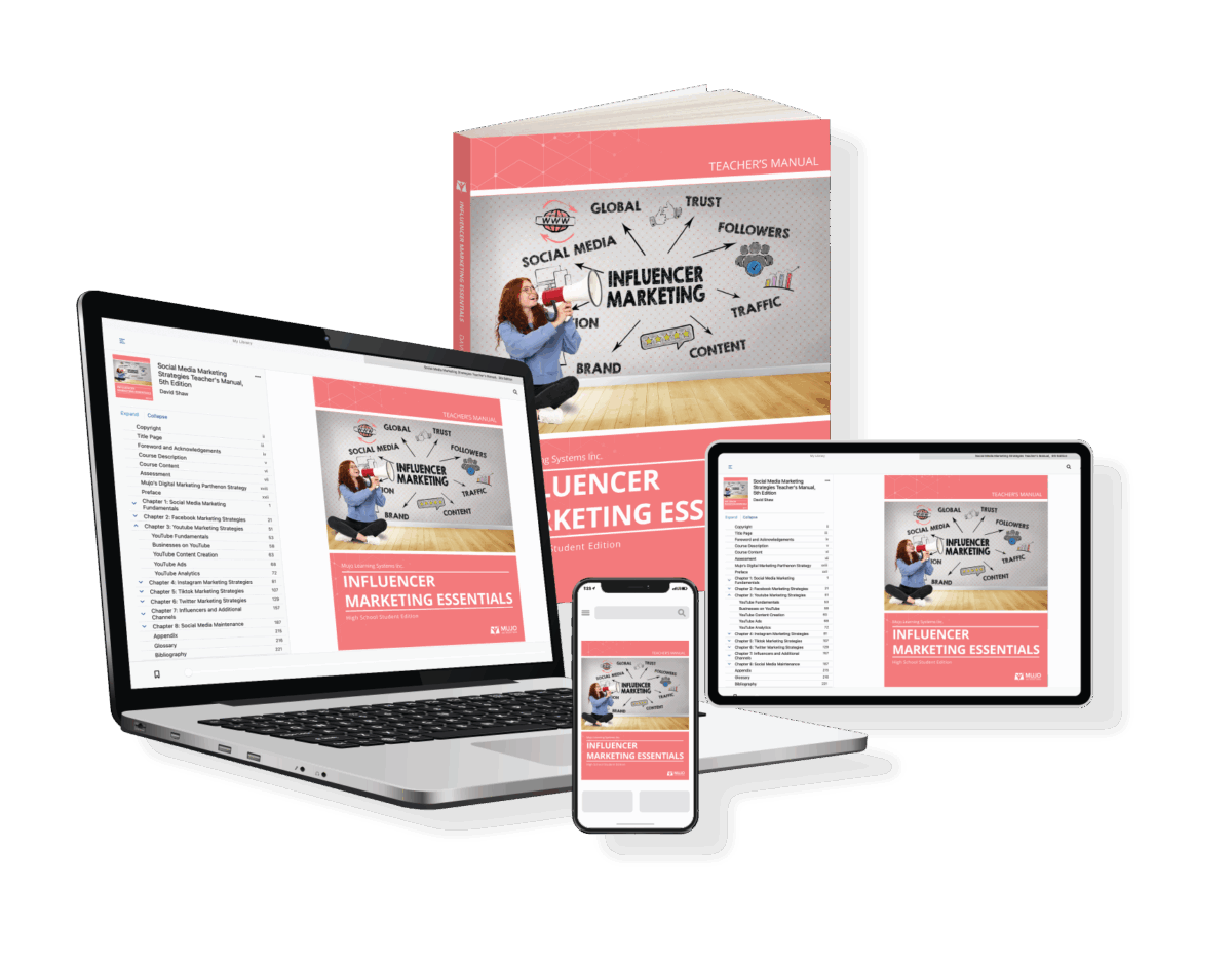 Build Your High School Class Set Bundle With Influencer Marketing Essentials Textbooks