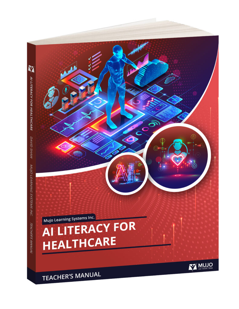 AI Literacy for Healthcare textbook cover for higher education