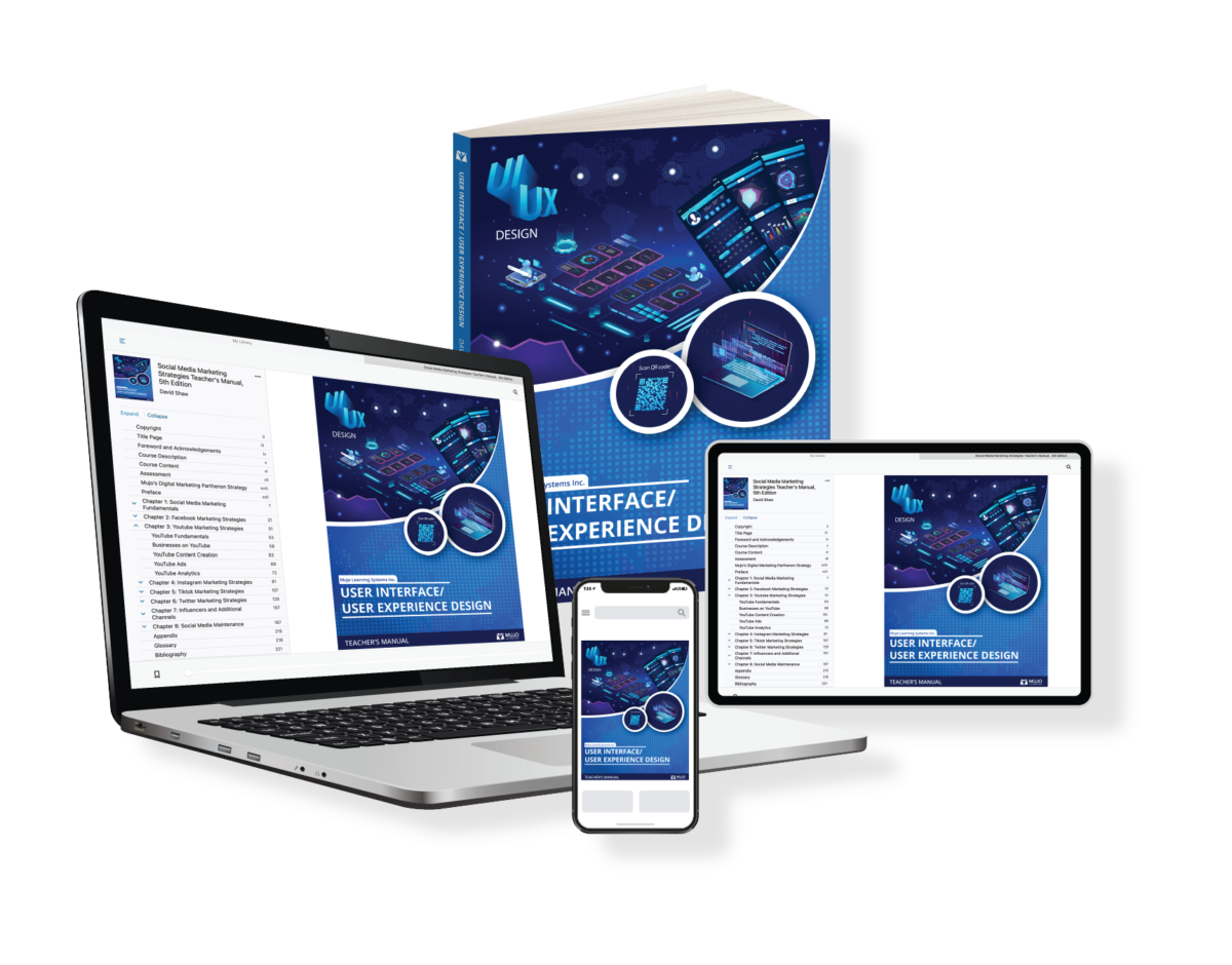 User Interface/User Experience Design Textbook & Courseware for Higher Education